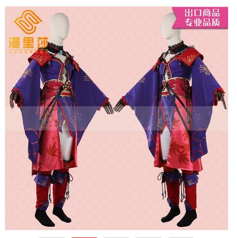 Fate Grand Order Miyamoto Musashi Cosplay Costume Carnival Halloween Christmas Party Clothing