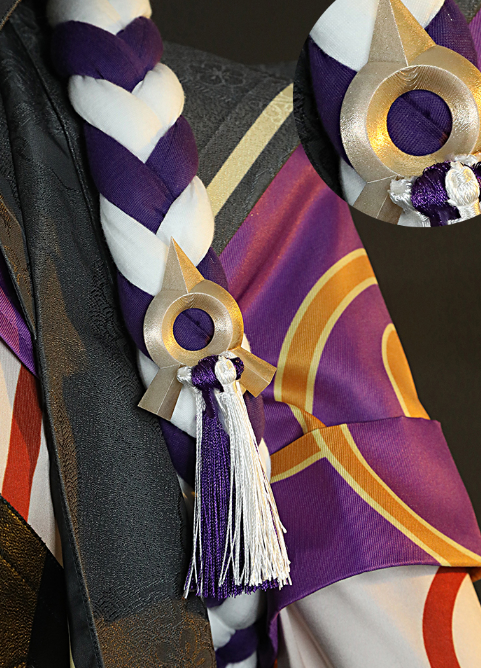 Game Genshin Impact Cosplay Arataki Itto Costume Halloween Party Outfit for Men Suit Arataki Itto Cosplay Role Play XS-XXL