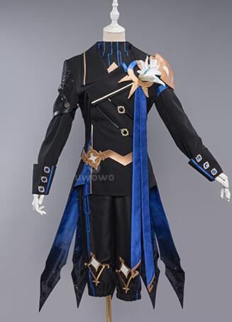 Genshin Impact Cosplay Abyss Prince Aether Costume Traveler Genshin Impact Fanart Cosplay Traveller