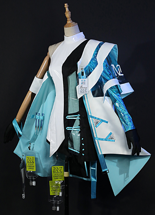 Girls' frontline UL-Nurse Cosplay Costume Carnival Halloween Christmas Party Clothing