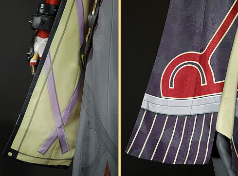 Game Genshin Impact Cosplay Arataki Itto Costume Halloween Party Outfit for Men Suit Arataki Itto Cosplay Role Play XS-XXL