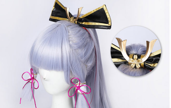 ROLECOS Genshin Impact Kamisato Ayaka Cosplay Costume Game Genshin Outfit Dress for Women Party Sexy Uniform Dress Full Set