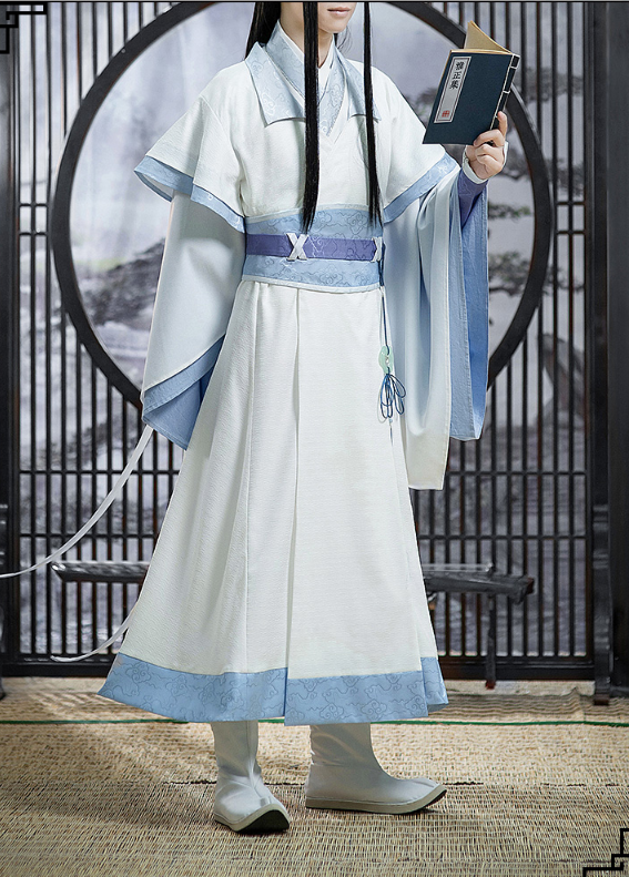 DokiDoki-SR Anime Dao Mo To Shi Shounen Lan Wang Ji Cosplay Costume Mo Dao Zu Shi Cosplay Anime Teenager Lan WangJi Costume Men