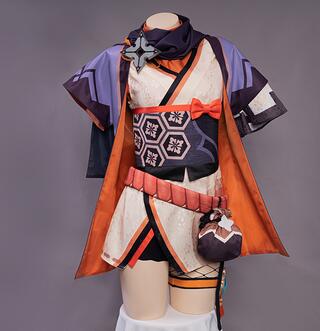 Game Genshin Impact Sayu Cosplay Costume Halloween Outfit Sweet Cute Uniform Dress Party Role Play