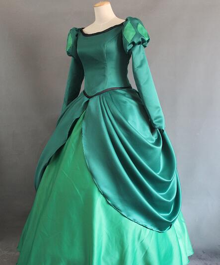 New Arriva Ariel Princess Dress Cosplay Costume Fashion Dress For Women Halloween Party Custom-Made