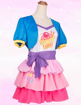 My Girls Women Little Pony Pinkie Pie Human Cosplay Costume Female Pink Halloween Carnival Costumes Custom Made