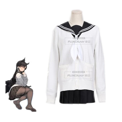 Monenjoy Azur Lane IJN Atago Cosplay Costume School Traumerei Sakura Empire Cos Suit