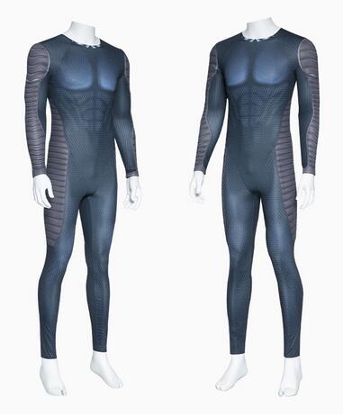 Superhero Arthur Curry Cosplay Costume Jumpsuit Halloween Zentai Suit for Adult Men Custom Size