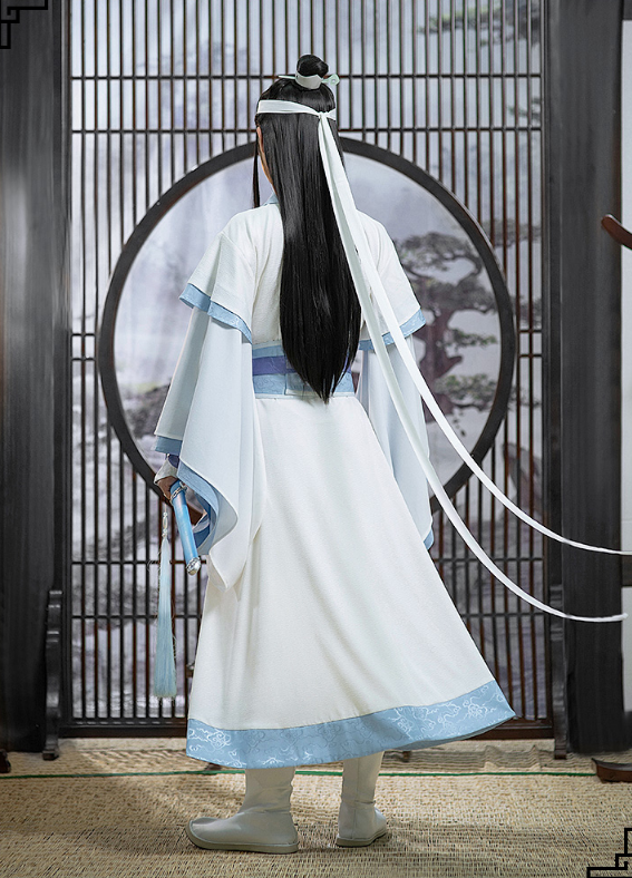 DokiDoki-SR Anime Dao Mo To Shi Shounen Lan Wang Ji Cosplay Costume Mo Dao Zu Shi Cosplay Anime Teenager Lan WangJi Costume Men