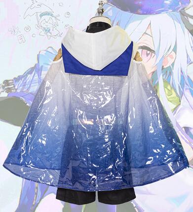 Arknights MIZUKI Game Cosplay Costume Fancy Outfits Cloak Top Pants Halloween Party Uniforms