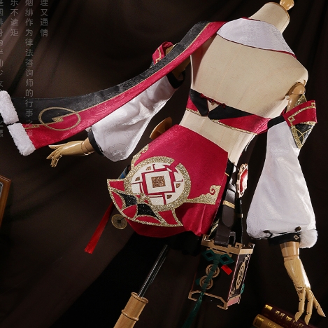 Presale Genshin Impact Yan Fei Cosplay Costume Woman Christmas YANFEI Cosplay Outfits Costumes