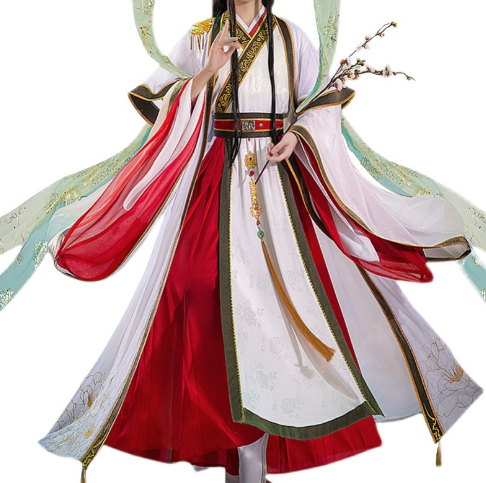 COS-HoHo Anime Heaven Official's Blessing XieLian Tian Guan Ci Fu Xie Lian Ancient Gorgeous Uniform Cosplay Costume Men Suit
