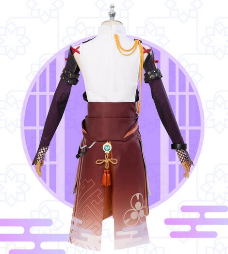 Genshin Impact Shikanoin Heizou Cosplay Costume Uniform Wig Anime Halloween Costumes for Men Game