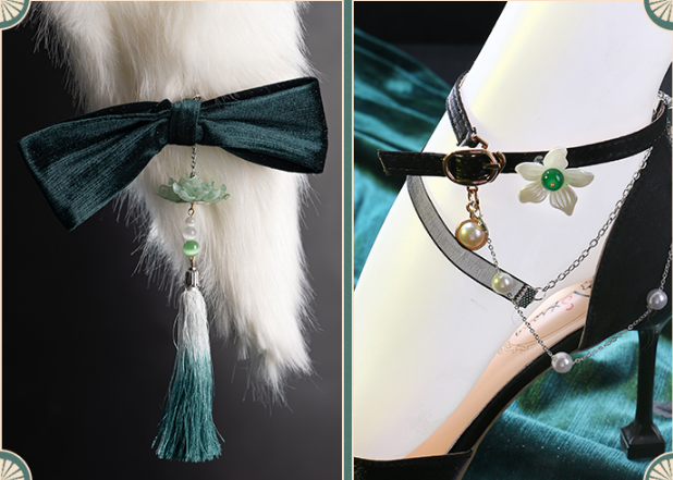 Game Onmyoji SSR Aoandon Cosplay Costume Woman Sexy Halloween Outfits Dress