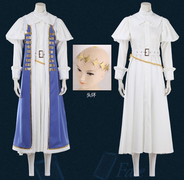 Fate/Grand Order FGO Oberon Vortigern Cos Cosplay Costume Halloween Christmas Party Uniform Costume Made Any Size