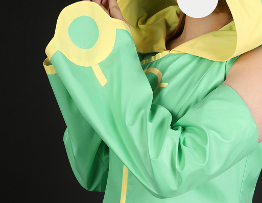 Lardoo Shugo Chara Cosplay Costume Anime Shugo Chara Cosplay Cute Frog Raincoat Dress