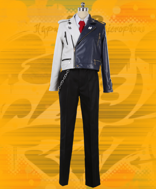 Game Division Rap Battle Amaguni Hitoya Cosplay Costume D.R.B Cosplay Suit Coat Shirt Pants Halloween Party Uniforms Custom Made