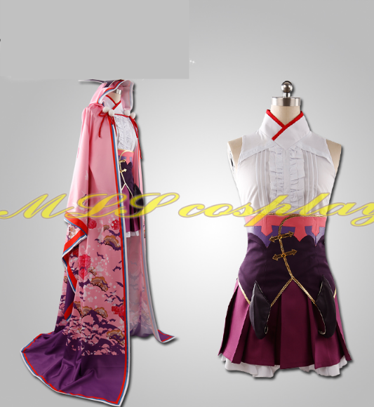 Hot Game FGO Fate Grand Order Assassin Osakabehime Cosplay Costume Woman Man Custom Made Pink Clothing