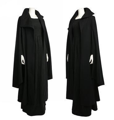 Manluyunxiao Leia Organa Cosplay Costume Star The Last Jedi Leia Princess Dress Black Halloween Outfit For Women Custom Made