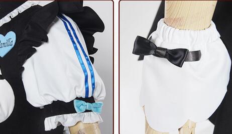Vanilla Cosplay Costume Maid Dress NEKOPARA Chocola Vanilla OVA Maid Game Uniform Cosplay Cat Neko Girl Women
