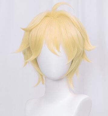 Genshin Impact Aether Cosplay Costume Uniform Wig Anime Halloween High-quality Costumes for Women Game