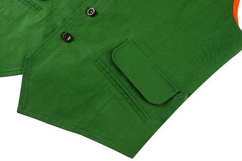 Movie Bat Cosplay Dark Knight Costume Joker Role-playing Clothing Full Suit With Tie For Fancy Halloween