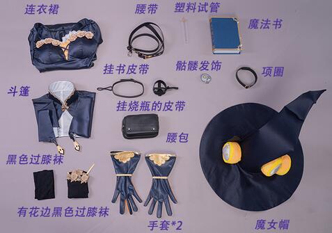 Cosplay Lisa Halloween Costume Game Genshin Impact Lisa Cosplay In Stock Halloween Version Carnival Festival Outfits