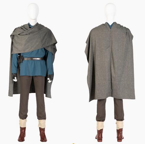 2022 Obi Wan Kenobi Cosplay Costume Jedi Cosplay Knight Costume High Quality Custom Made Halloween Obi Wan Kenobi Costume Outfit