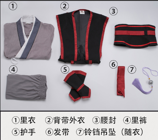 PRE-SALE DokiDoki-SR Dao Mo To Shi Cosplay Shounen Wei Wu Xian Cosplay Costume Men Wei Wuxian Mo Dao Zu Shi Shounen Cosplay