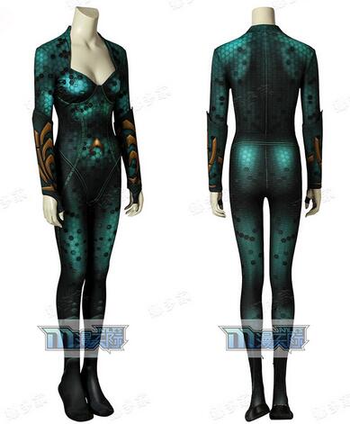 Aquaman Mera Jumpsuit cosplay Costume adult Women Cosplay Aquaman Mera Costume Sexy jumpsuit zentai