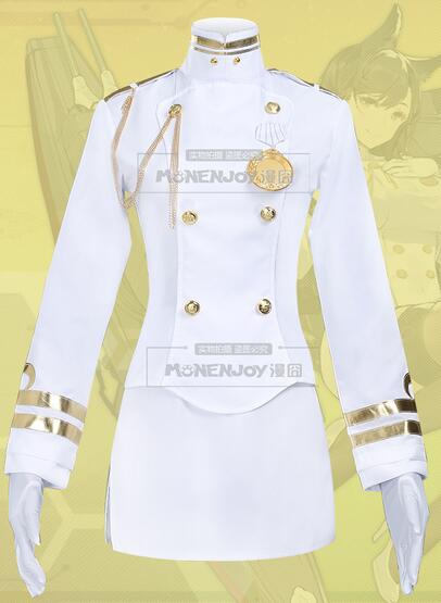 Monenjoy Azur Lane IJN Atago Cosplay Costume Heavy Cruiser Sakura Empire Cos Suit