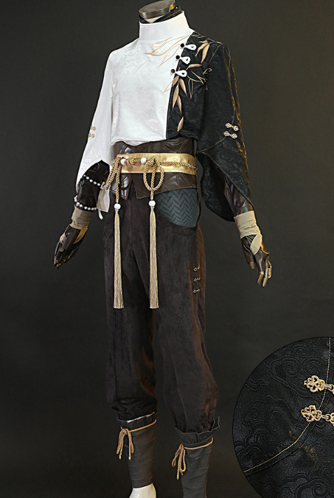 Game Naraka: Bladepoint Wu Chen Cosplay Costume Wuchen Chinese Kungfu Suit Party Outfits Halloween Carnival Uniforms Custom Made