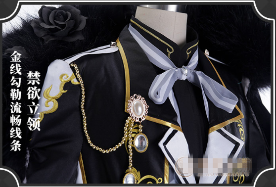 CoCos-SSS Anime Black Butler Sebastian Cosplay Costume Anime Cos Yume 100 Cosplay Sun Awakening Sebastian Michaelis Costume