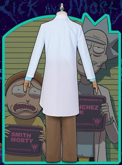 Rick costume Cosplay Costume Joker Anime Cosplay Costume Halloween Full Set Uniform For Party Custom Made