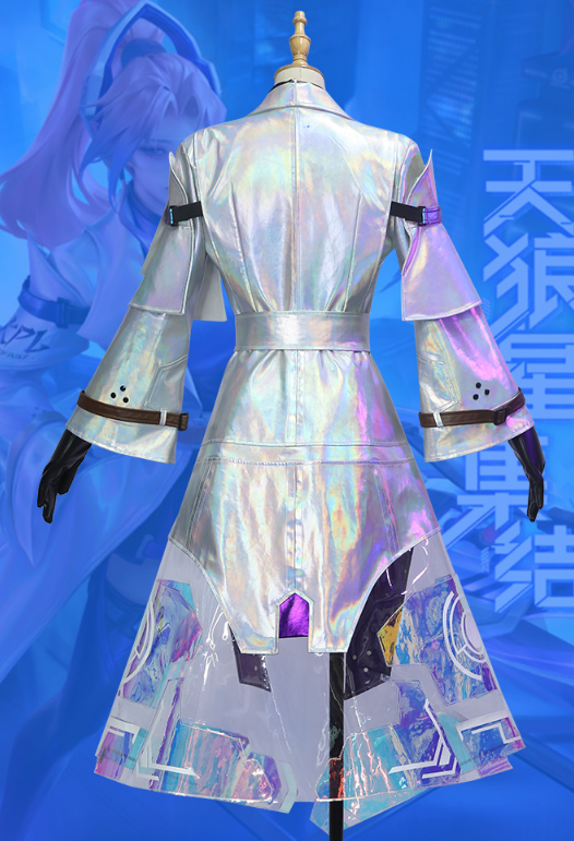 Game King Of Glory Jia Luo Cos Costume Kpl New Skin Sirius Light Tracer Halloween Party Women's Anime Cosplay Birthday Gift