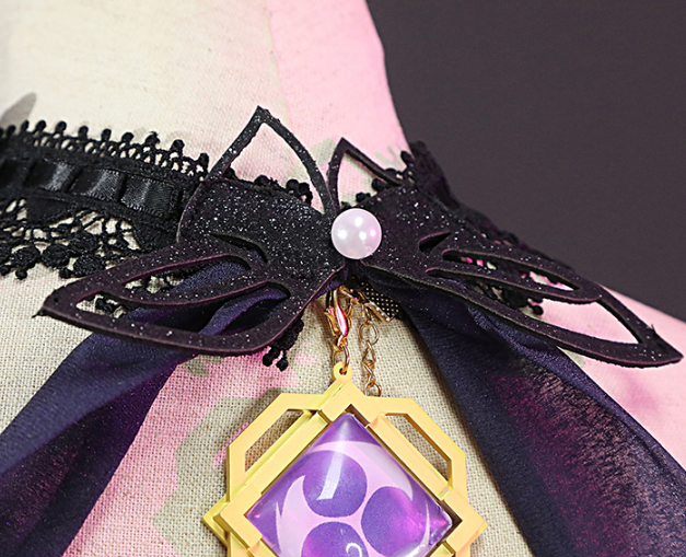 Game Genshin Impact Keqing Cosplay Costume Opulent Splendor Keqing New Skin Halloween Costume Fancy Women Sexy Dress S-XXL