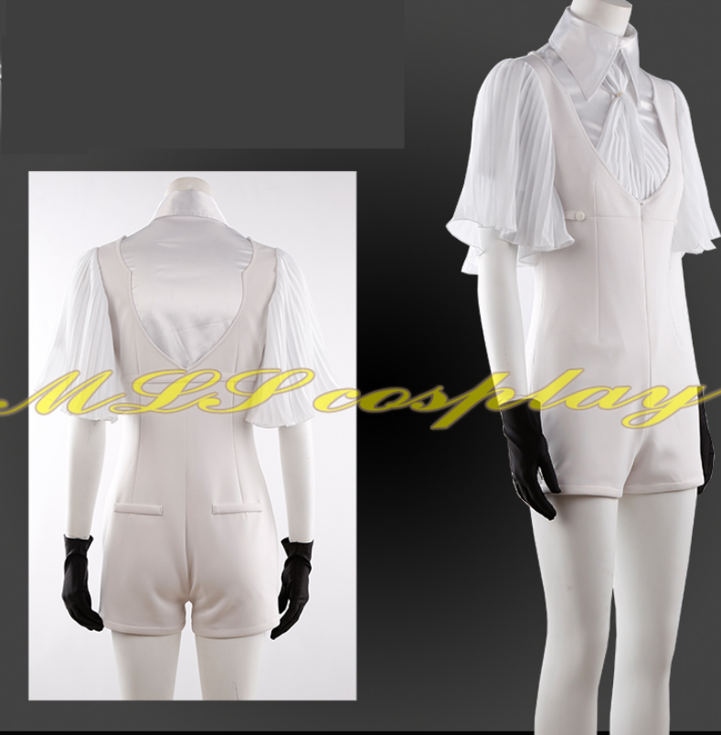 Land of the Lustrous Phosphophyllite Moon Shirt Suspenders Jumpsuits Uniform Outfit Anime Customize Cosplay Costumes