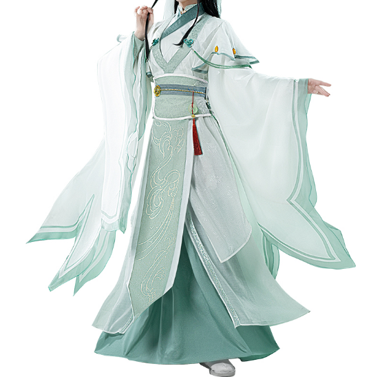 COS-HoHo Anime Heaven Official’s Blessing FengShiNvXiang Tian Guan Ci Fu Classically Elegant Uniform Cosplay Costume Women Suit