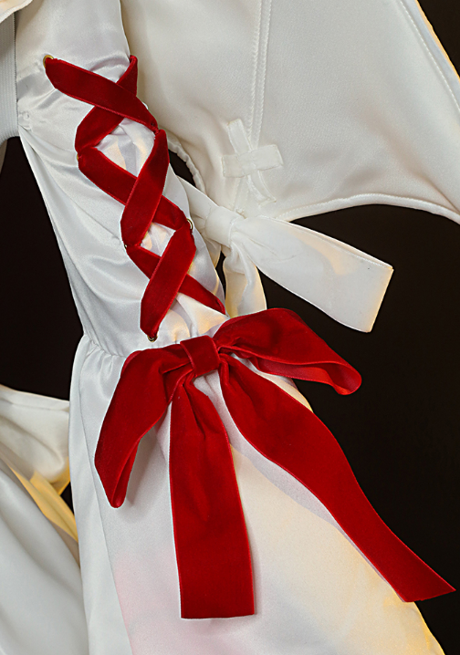 COWOWO Anime!Touhou Project Remilia Scarlet Demon Gothic Dress Elegant Lovely Uniform Cosplay Costume Role Play Outfit Women NEW