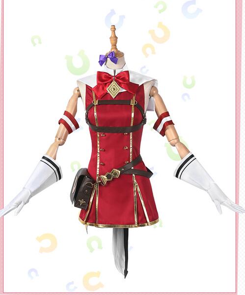 Uma Musume Pretty Gold Ship Cosplay Costume With Tail Halloween
