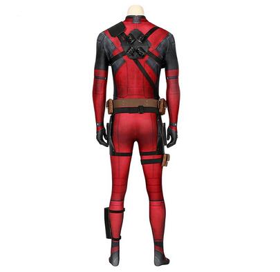 Deadpool Cosplay Costume Wade Winston Wilson Cosplay Jumpsuit Stretch Tights Cosplay Superhero Halloween