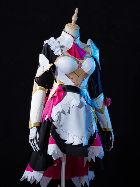 Genshin Impact Noelle Cosplay Costume Uniform Wig Anime Halloween High-quality Costumes for Women Game