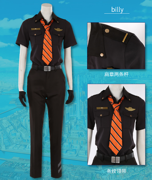 HELIOS Rising Heroes Ren Kisaragi Cosplay Costume Carnival Halloween Christmas Party Clothing