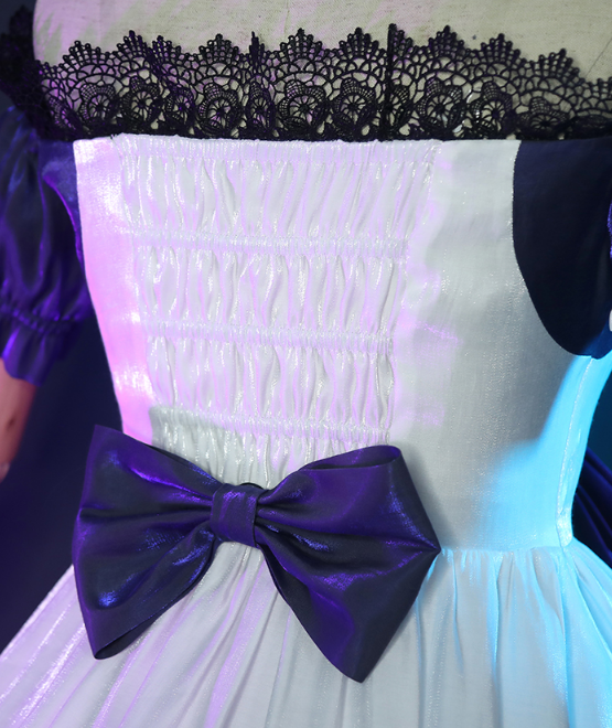 LOL Gwen Cosplay Costume League of Legends The Hallowed Seamstress Battle Lolita Dress Gorgeous