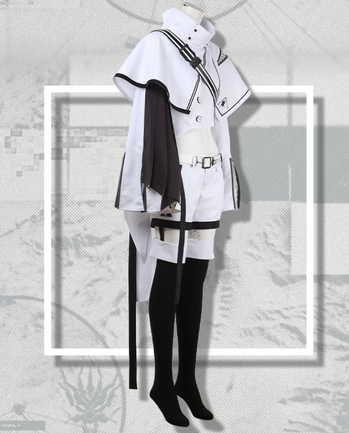 Anime Arknights Platinum Battle Suit Cool Lovely Sexy Uniform Party Outfit Cosplay Costume Halloween Women Free Shipping 2020New