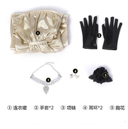 Cosplaydiy Game Resident Cosplay Evil 8 Alcina Dimitrescu Costume White Dress Adult Child Women Costume Suit Halloween Party