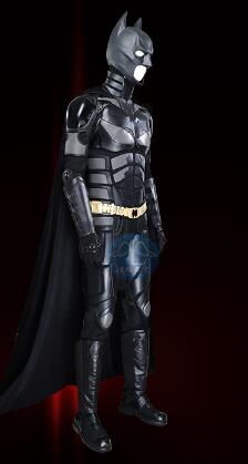 Bat Cosplay Costume The Dark Knight Rises Suit for Man Bat Bruce Wayne Cosplay Outfit Jumpsuit with Cape Mask for Halloween
