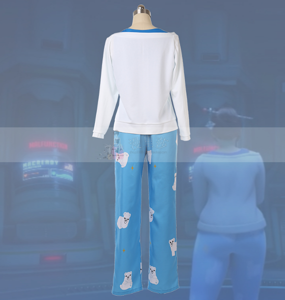 Overwatch Mei-Ling Zhou Cosplay Costume Carnival Halloween Christmas Party Clothing