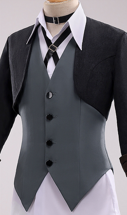 Anime Bungo Stray Dogs Cosplay Nakahara Chuya Cosplay Costume Uniform Anime Bungo Stray Dogs Nakahara Chuya
