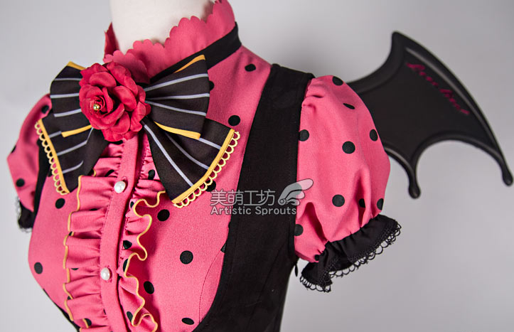 Love live!! cosplay Sonoda Umi cos Anime cartoon Halloween party female Little Devil awakening cosplay Witch costume